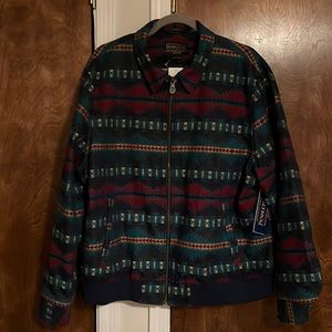 Pendleton NWT zip up jacket Sz Size L Large